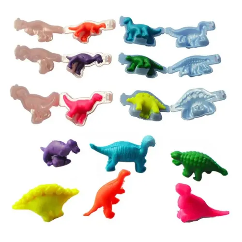 Dinosaurier Plastilin Form Werkzeuge DIY Ton Formen Spielzeug Kit Teig Modellierung Ton Spielzeug