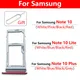 For Samsung Note 10 Plus / Note 10 Lite Sim Card Reader Holder Dual Sim Card Tray Holder Slot