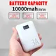 Power Bank 10000mAh/5V3A Tragbare Aufladen Power Handy Externe Batterie Schnelle Lade Warme Palace