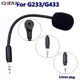 Replacement 3.5mm Microphone Stereo Studio For Logitech G233 G433 E-Sports Game Headset Gaming