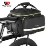 WEST BIKING Waterproof Bike Seat Pannier Pack Luggage Cycling Bag 10-25L Bicycle Pannier Bag Rear