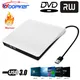 Woopker Externe DVD-RW Player CD DVD Brenner USB 3 0 Stick Reader für PC Laptop Desktop Mac Windows