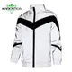 Karentea Men's Running Jacket Loose Night Run Reflective Sports Gym Sports Jogging Outdoor Coat