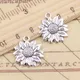 20pcs Charms Sunflower Flower 21x19mm Tibetan Silver Color Pendants Antique Jewelry Making DIY