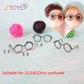 5PCS Doll Toy Cool Round Frame Glasses For Dolls Glasses Pet Toy Photo Prop Pet Glasses Toy Doll