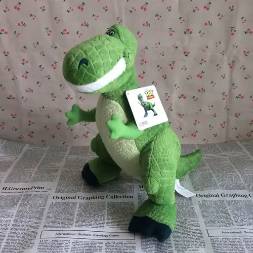 Spielzeug Geschichte Plüsch Weichen Spielzeug 40cm die Grün Rex Dinosaurier Junge Puppe Rex