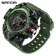 Fashion SANDA Top Brand G style New Luxury Sport Men Quartz Watch Casual Style Military Watches Men