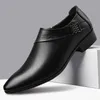 Herren-Lackleder-Schuhe, Business-Kleiderschuhe, eleganter Gentleman-Plattform-Lederschuh, 2022, Slip-on-Schuh für Herren, Zapatos De Hombre