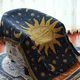 American Country Retro Jacquard Woven Blanket Sun Moon God Sofa Throw Dust-proof Cushion Carpet