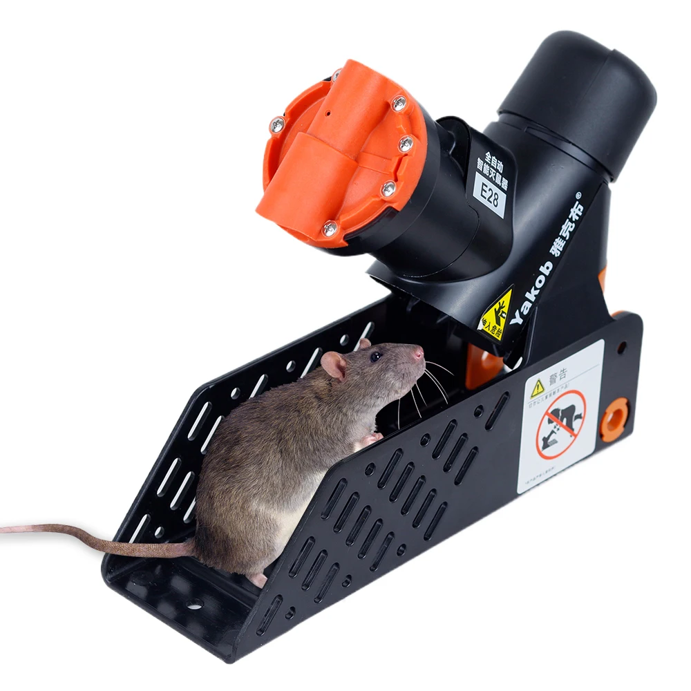 2025 Smart Automatic Humane Ungiftiges Ratten- und Mausefalle-Kit Ratte Maus Multi-Catch-Falle-Maschine CO2-Zylinder Humane Ungiftig Image