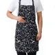 Küche Schürze Einstellbar Schwarz Streifen Bib Schürze Mit 2 Taschen Chef Küche Kochen schürze Für