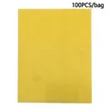 100pcs Transfer One Side Home Office Multifunctional Colorful Carbon Paper Tracing Copy Fabric