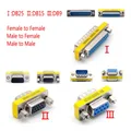 D-SUB DB9 DB15 DB25 9/15/25 Pin Male/Female to Male/Female RS232 Port Com VGA Connector M-F M-M F-F