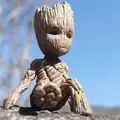 6Cm Baum Mann Groot Figur Disney Action Figure Guardians Of The Galaxy Marvel Avengers Mini