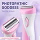 Kemei Rechargeable Lady Shaver Electric Hair Remover Epilator Shaving Wool Scraping for Whole Body