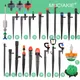 MUCIAKIE 24 Types Garden Irrigation Watering Sprinklers Micro Spray Nozzles for Self-Watering System