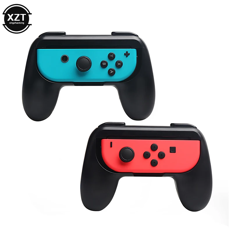 Links + Rechts Joycon Halterung Halter Spiel Griff Hand Grip Fall für Nintend Schalter Joy-Con Controller HandGrip stehen Unterstützung Image