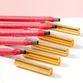 1pc Red Eyebrow Pencil Waterproof Makeup Non-smudge Cosmetics Eyebrow Enhancers Pull-Off Sharpener