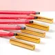 1pc Red Eyebrow Pencil Waterproof Makeup Non-smudge Cosmetics Eyebrow Enhancers Pull-Off Sharpener