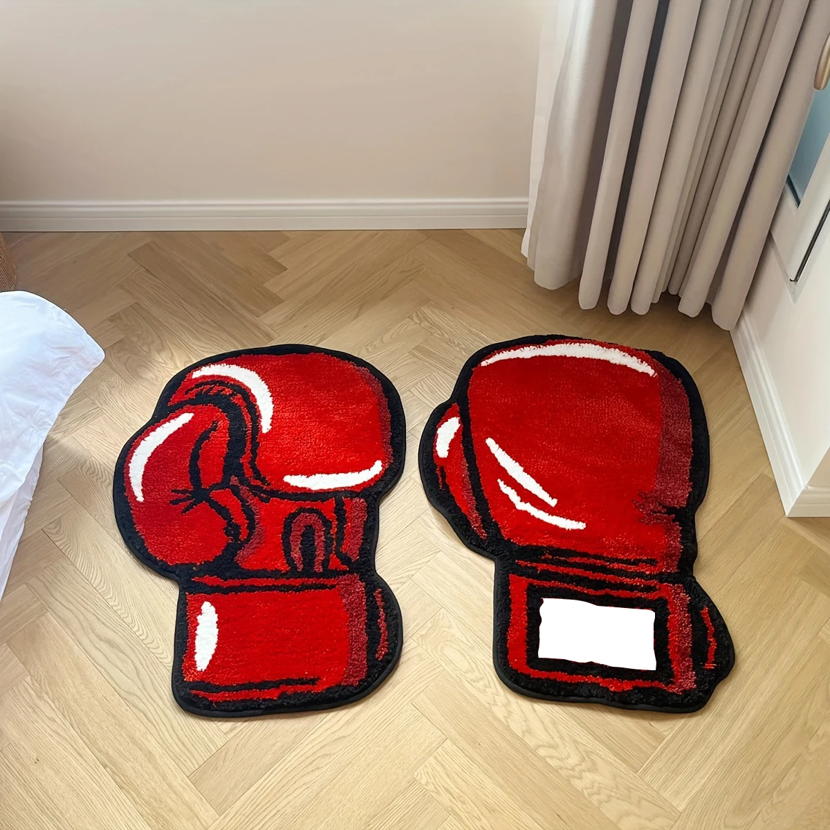 Lakea Box handschuhe getuftete Teppiche Gym Teppich Indoor Home Dekoration Geschenke Akzent Runde Tufting weichen Teppich perfekte Geschenk Raum dekoration Image