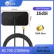4G Patch Antenna LTE 3G 2G GSM GPRS Nb-iot Vehicle Mounted Antennas Signal Booster Amplifier SMA
