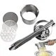 Ricer For Mashed Potatoes Fruit And Vegetables Masher 3-in-1 Food Ricer Mash Potato Masher Stainless