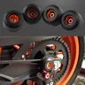 CNC Front Hinten Gabel Rad Rahmen Slider Crash Protector Pads Roda Für KTM DUKE/RC 125 200 250 390