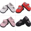 5 Cm Mary Jane Shoes Doll PU Shoes For 14.5'' Doll&20cm Cotton Doll 1/6BJD 30-33cm Paola Renio Doll