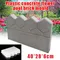 Garden Fence Concrete Stone Road Flower Bed DIY Decoration Pave Making Plastic Reusable Antique