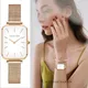 Retro Square Watches For Women Ladies Watch Rose Gold Ultra Thin Small Dial Quartz Wrist Watches