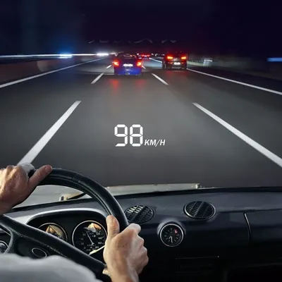 Auto Geschwindigkeit Projektor windschutzscheibe head up display A100 auto gadgets Automobil obd2