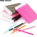 100/150pcs Lip Brush Disposable Makeup Set Mascara Glossy Wands Eye Shadow Cleaning Eyelash Eyebrow