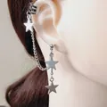 Personal isierte Modekette Stern Ohrringe Anhänger c Ohr manschette nicht durchdringende Ohr Ohrclip