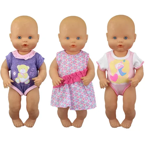 3 stücke in einem Puppe kleidung Tragen fit für 32 cm Nenuco Puppe Nenuco Kinder beste Geburtstag