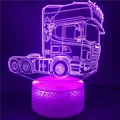 Lkw Kopf 3D Illusion Lampe Acryl Led Nachtlicht Schlafzimmer Dekoration Nachtlicht 16 Farbe