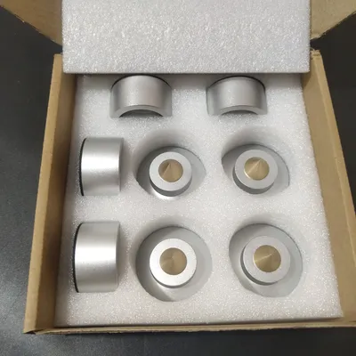 4Pcs Audiophile audio Shock Spikes Frühling Pad Upgrade HIFI Lautsprecher Spike CD Verstärker Aluminium praktische füße Matte Halter Image