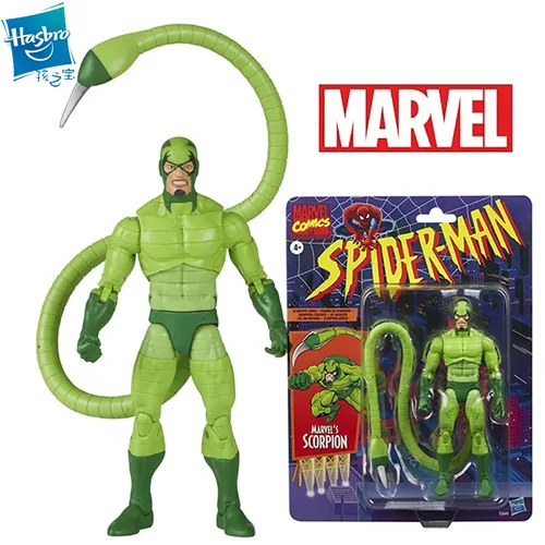 16cm Hasbro Marvel Legenden Serie Spider-Man Bösewicht Skorpion Action figur Spielzeug für die