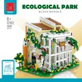 MORK 031063 Ecological Park Street View Compatible with Lego MOC Modular Architecture Building
