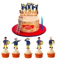 Fireman sam cake topper Fireman sam cake decor Fireman sam banner balloon kids boys Fireman sam