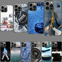 Eishockey Eisbahn Handy hülle für Apple iPhone 15 14 plus 13 Pro Max 12 Mini 11 x xs max xr 8 7 se