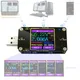 A3 USB tester Color Bluetooth Type-C Digital voltmeter dc voltage current meter ammeter detector