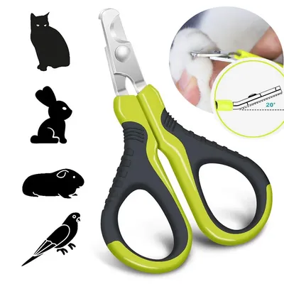 Hamster-Nagelknipser, professionelle kleine Tiere, Nageltrimmer, Schere für Kätzchen, Kaninchen, Image