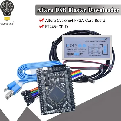 FT245+CPLD USB Blaster Download-Kabel FPGA / CPLD Downloader Altera High Speed Download-Kabel USB Image