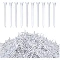 1000 Pcs Golf Tees Bulk Wood Tees 3-1/4 Inch Tall White Golf Tees for Women Men Ladies Clubs Golf