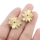 20pcs New Raw Brass Leaf Charms Leaves Earring Hanging Charms Handmade Earrings Jewelry Findings