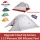 Nature hike Cloud Up 1 2 3 Camping zelt Ultraleicht Single Double Triple People Zelt Outdoor-Reisen