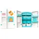 NK 1 Pcs Mini Doll fridge fashion Furniture kitchen Refrigerator For barbie accessories For Kelly