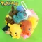 Niedliche Pokemon Kinder Baby Bad Spielzeug Anime Pikachu Bulbasaur Charm ander Squirtle Eevee