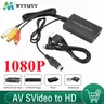 WvvMvv RCA /AV SVIDEO AUF HDMI-kompatibel Adapter Für DVD HD TV STB Compatble Mit PS2/PS3 720P