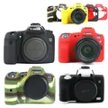 Silicone DSLR Camera Body Case Protective skin Cover bag for Canon EOS R6 R5 R RP M50 70D 80D 90D